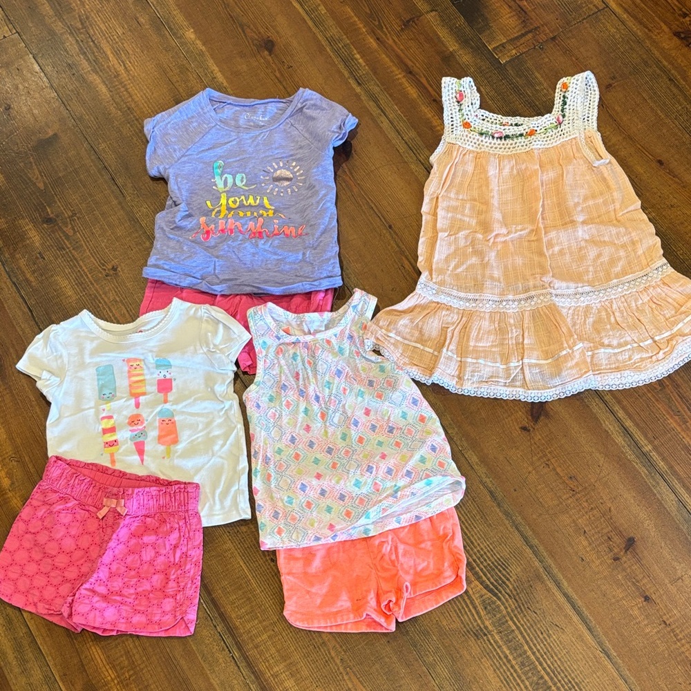 Colorful Kids' Summer Clothing Set